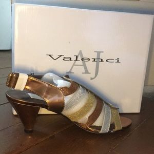 AJ Valenci strappy sandals